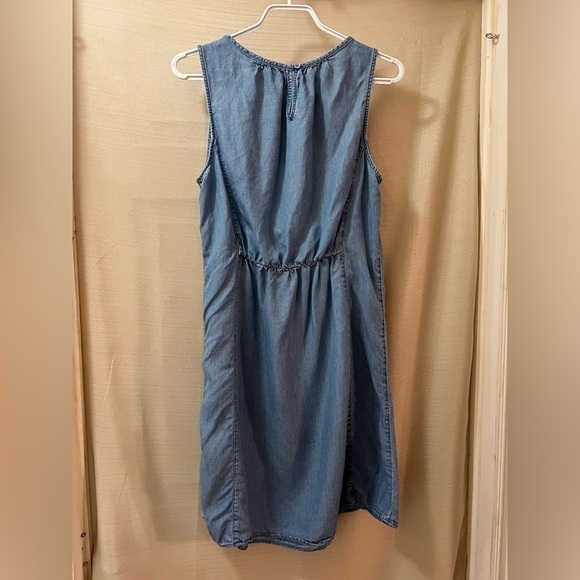 🔴Beachlunchlounge midi denim look dress size medium summer spring - Picture 4 of 9